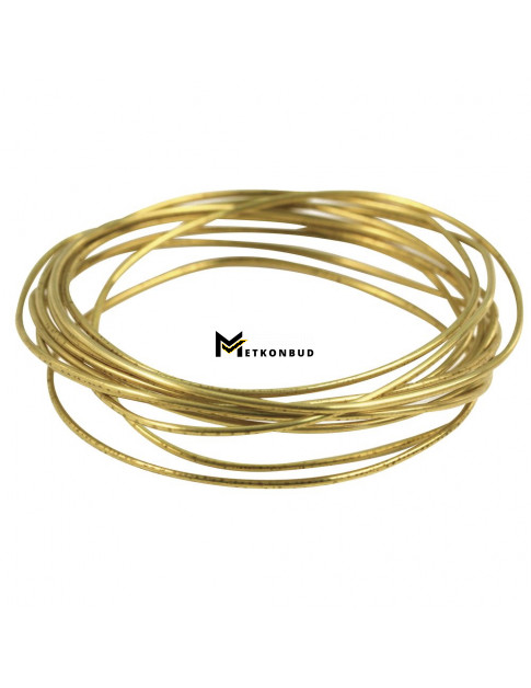 Латунний дріт Л63м / CuZn37 2 мм Латунний дріт Л63м / CuZn37 2 мм